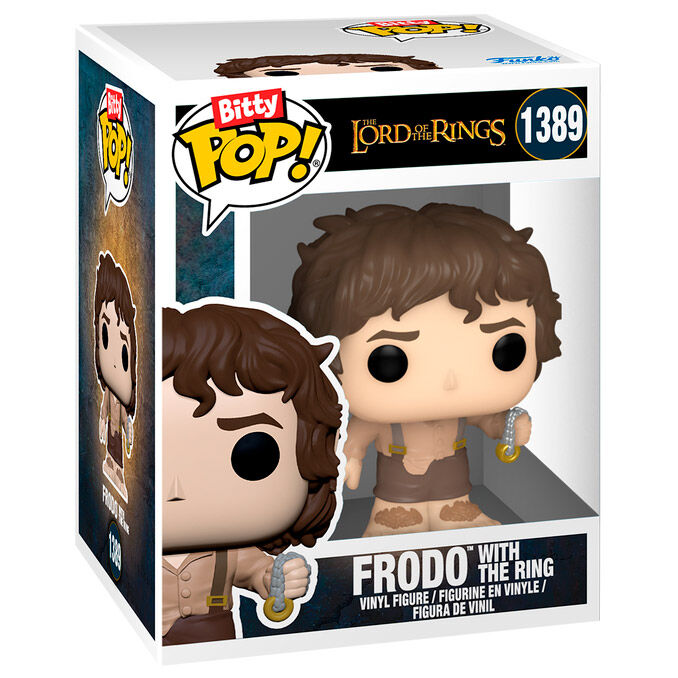 El Señor de los Anillos Bitty POP Town Vinyl Frodo at Shire 9cm