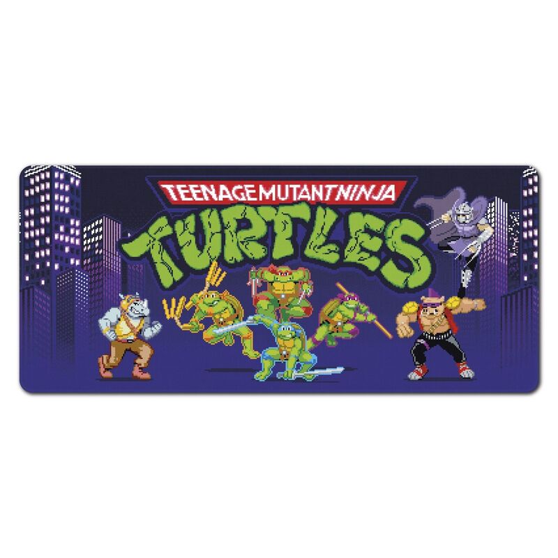 Alfombrilla gaming Tortugas Ninja Frikytopia