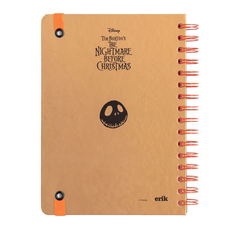 Cuaderno A5 Pesadilla Antes de Navidad Disney