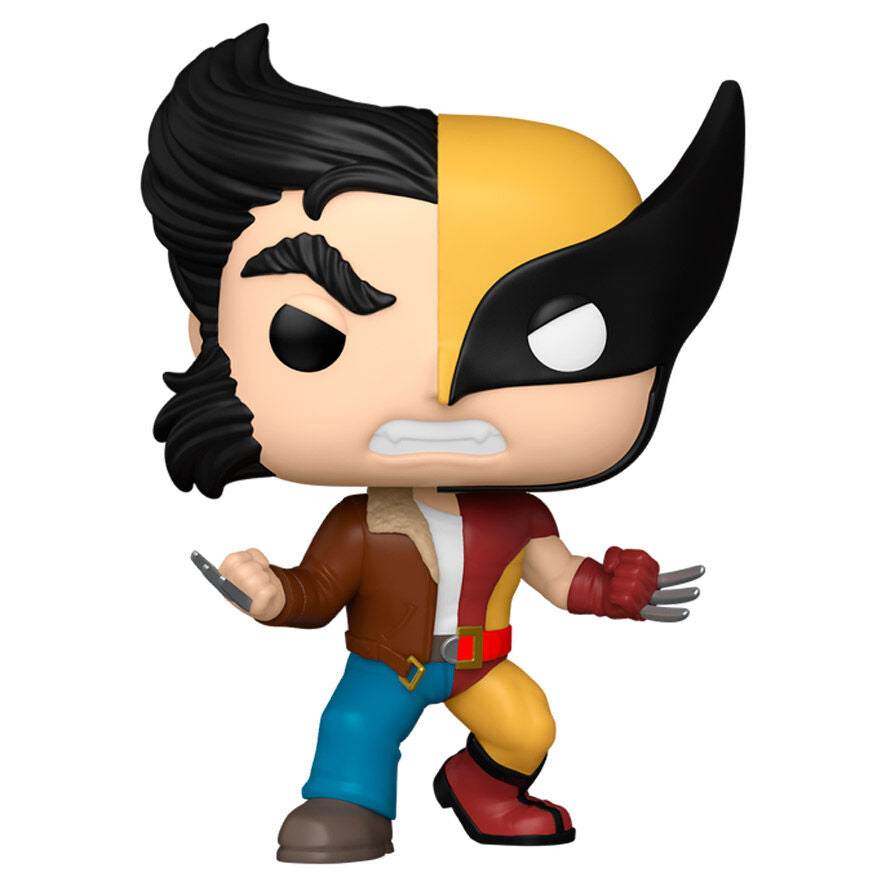 Marvel Figura POP! Vinyl Split Wolverine/Logan 9 cm