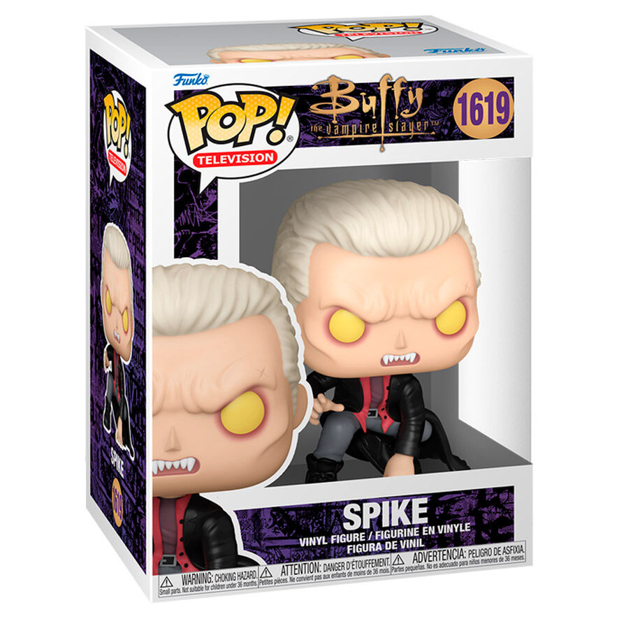 Buffy, cazavampiros Figura POP! TV Vinyl Spike(Vampire) 9 cm