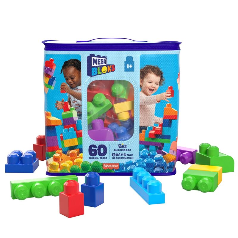 Bolsa Mega Bloks azul 60pzs Frikytopia
