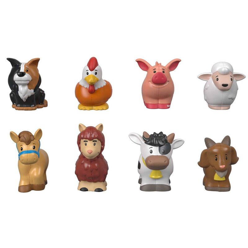 Blister 8 Animales de la Granja Little People