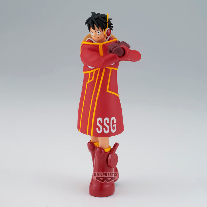 Figura Banpresto One Piece The Shukko Monkey D. Luffy Ver. Egghead 14 cm