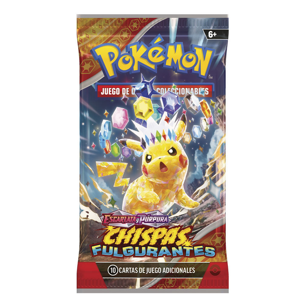 Juego de cartas pokemon tcg chispas filgurantes -  36 ct display español