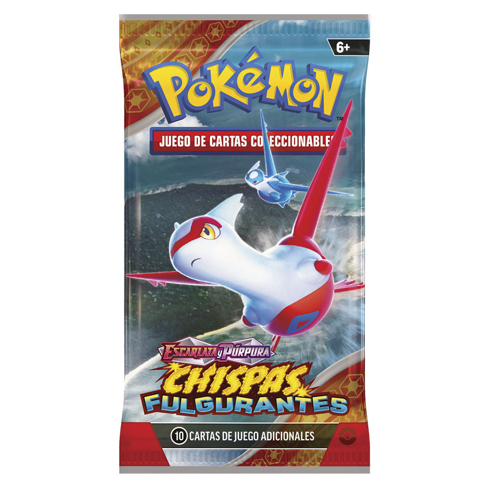 Juego de cartas pokemon tcg chispas filgurantes -  36 ct display español