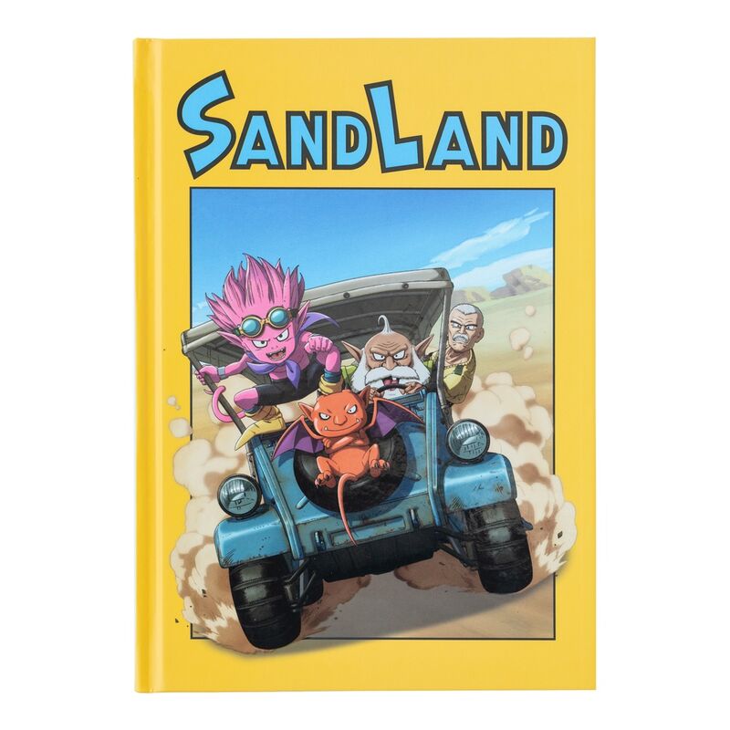 Cuaderno A5 premium Sand Land Frikytopia