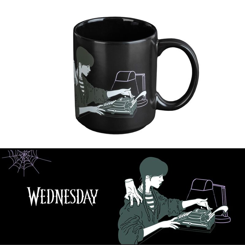 Taza Miercoles Addams 350ml Frikytopia