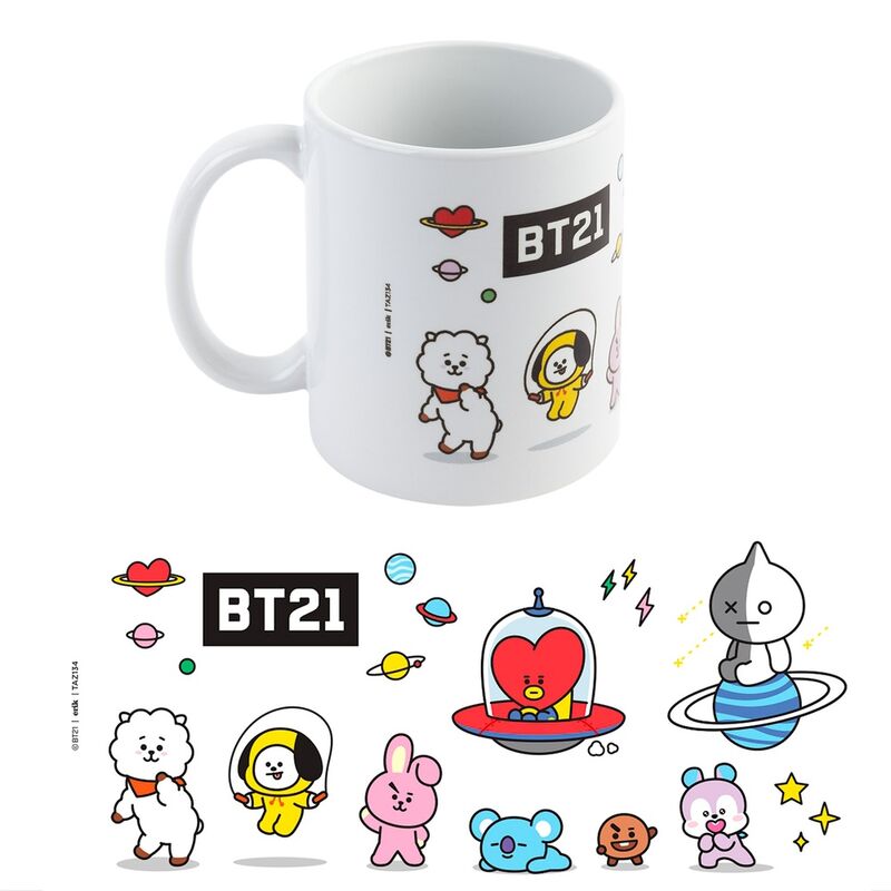 Taza Universtar BT21 330ml Frikytopia