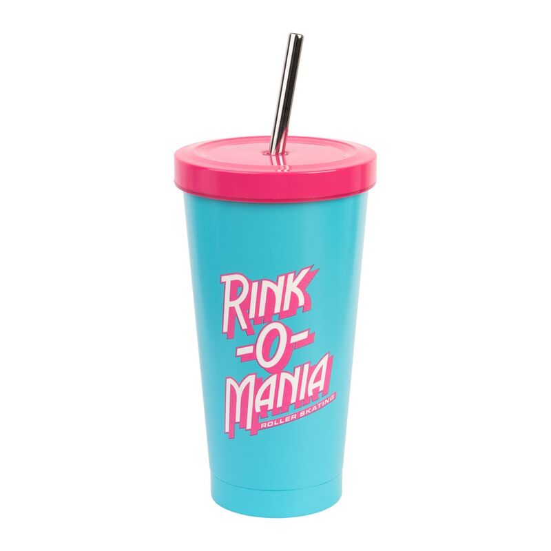 Stranger Things Vaso con Paja Rink-O-Mania 550 ml