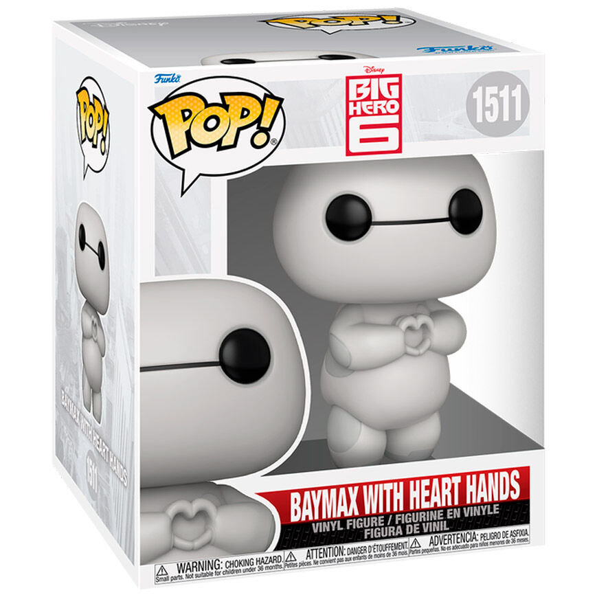 Big Hero 6 Oversized POP! Vinyl Figura Baymax(Heart Hands) 15 cm