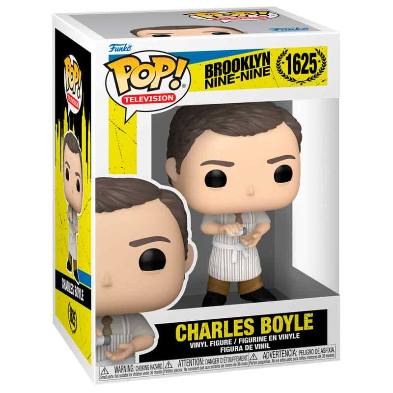 Brooklyn Nine-Nine Figura POP! TV Vinyl Charles 9 cm