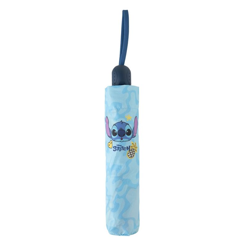 Paraguas plegable automatico Stitch Disney
