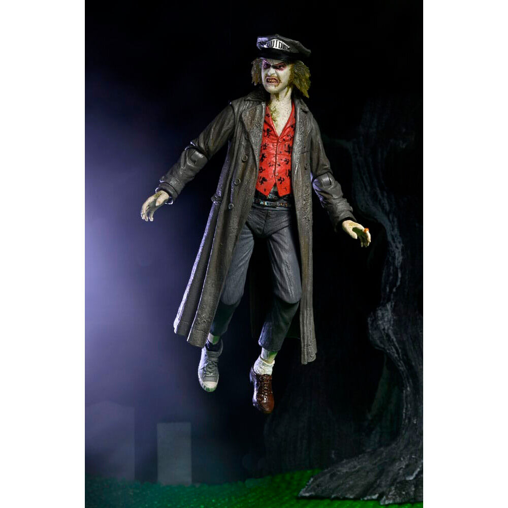 Ultimate beetlejuice tour guide the bio - exorcist scale action fig. 18 cm beetlejuice 1988