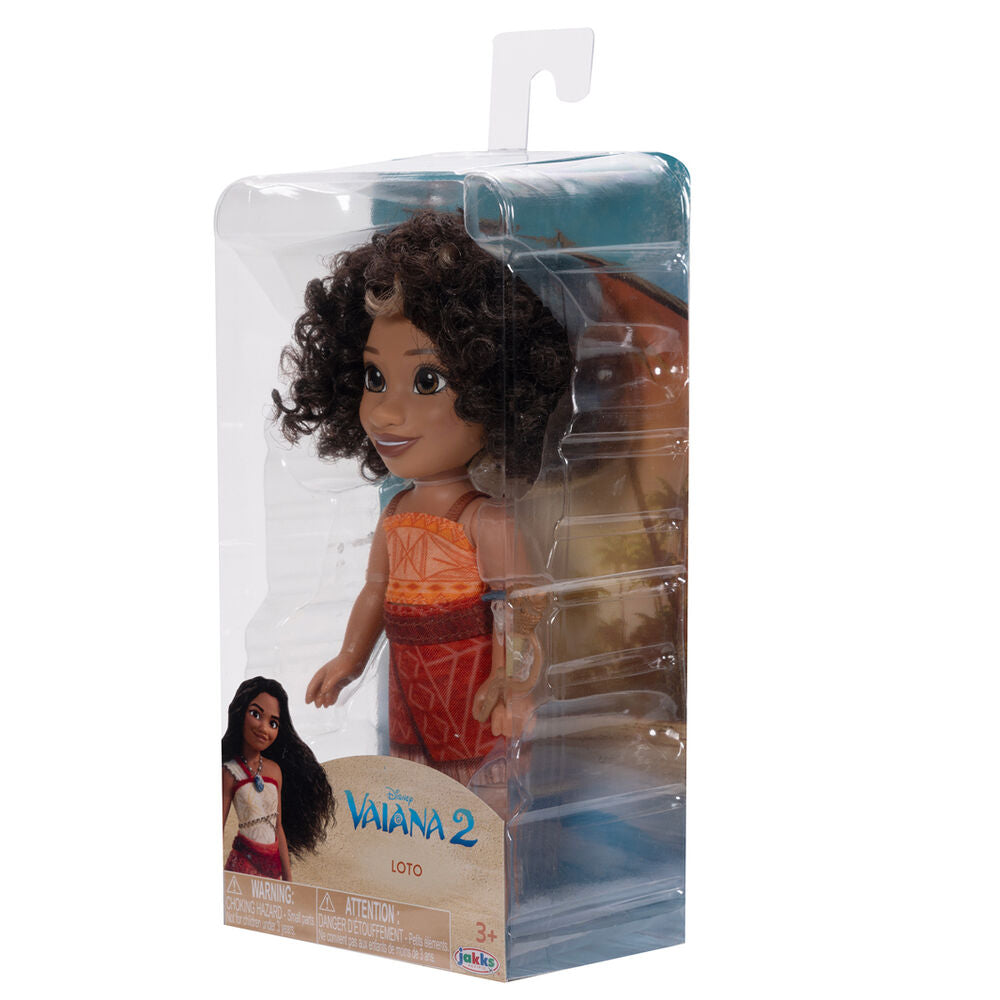Muñeca Loto Vaiana Moana 2 Disney 15cm Frikytopia
