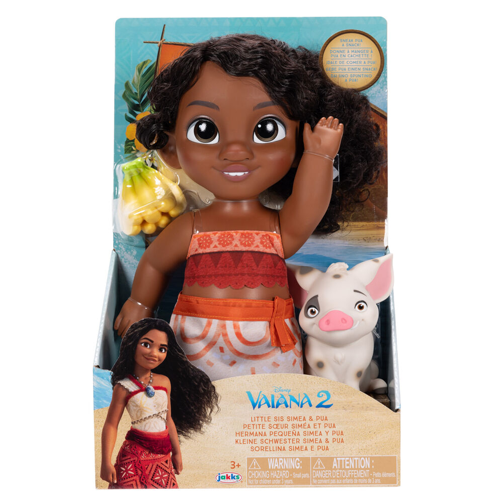 Muñeca Simea Vaiana Moana 2 Disney 38cm Frikytopia