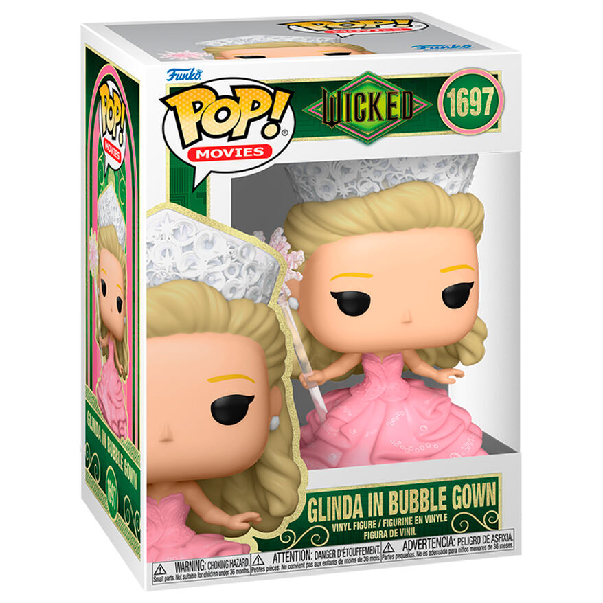 Wicked Figura POP! Movies Vinyl Glinda (Bubble Gown) 9 cm