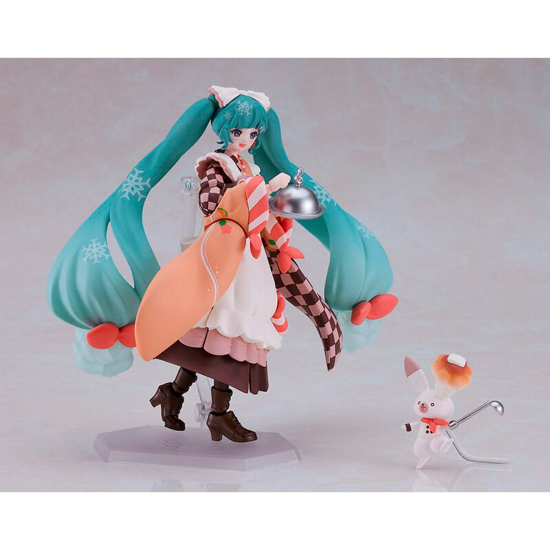 Character Vocal Series 01: Hatsune Miku Figura Figma Snow Miku: Winter Delicacy Ver. 14 cm