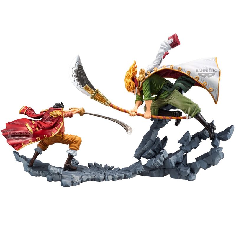 Figura Banpresto One Piece Manhood Gold D Roger Special Ver. 9 cm