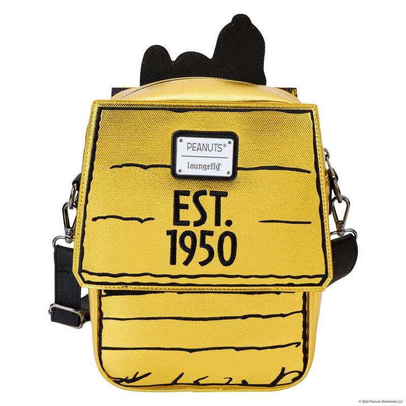 Bolso Snoopy Sleeping Doghouse 75th Anniversary Peanuts Loungefly