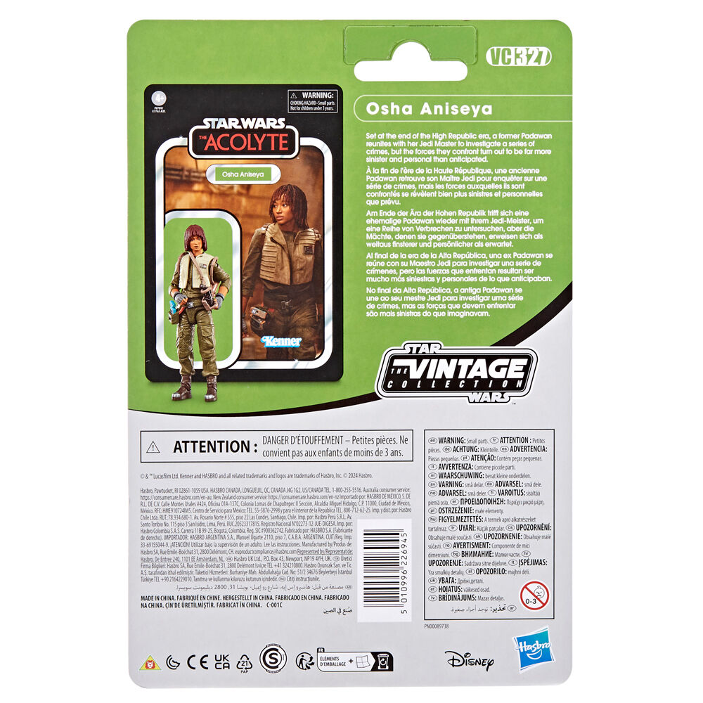 Star Wars The Acolyte Vintage Collection Figura Osha Aniseya 10 cm