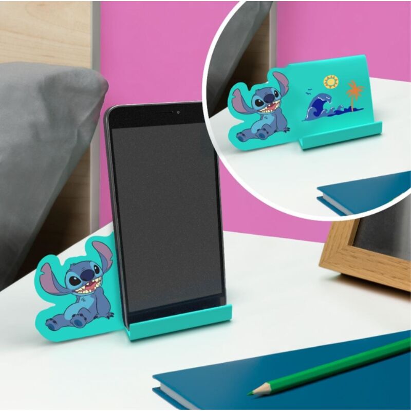 Lilo & Stitch Mini soporte móvil Stitch 5 cm