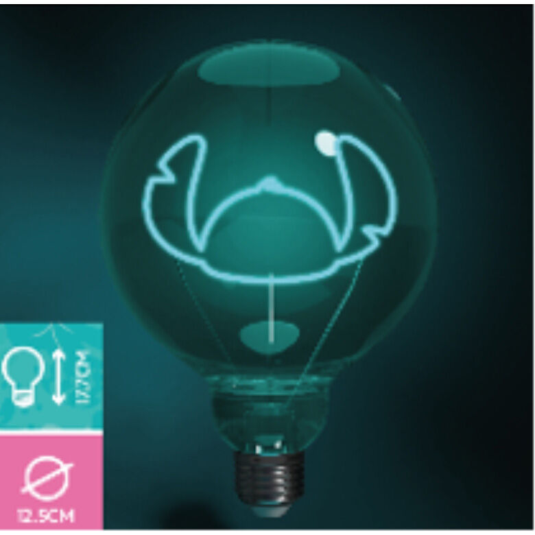 Bombilla LED Neon Stitch Disney Frikytopia