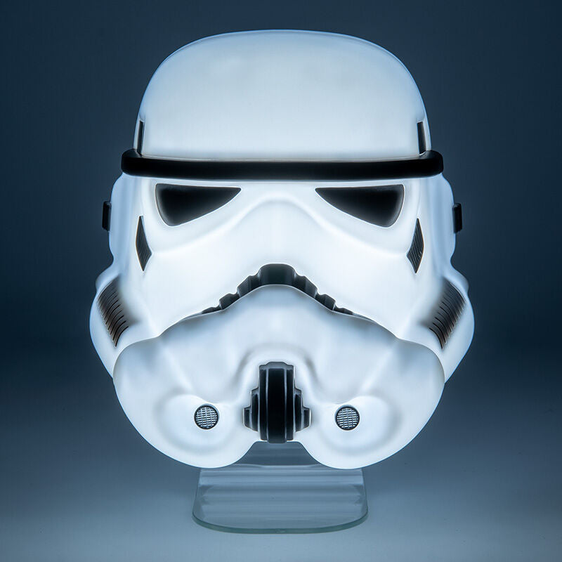 Lampara paladone star wars mascara stormtrooper 19 cm
