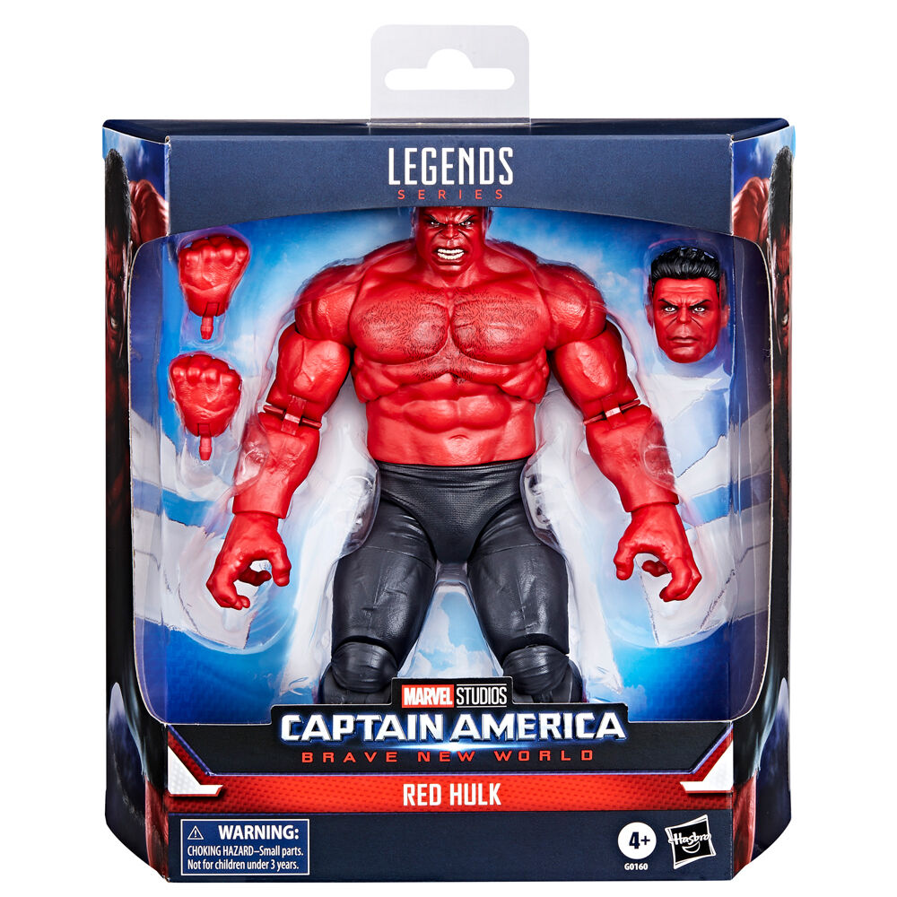 Figura Red Hulk Brave New World Capitan America Marvel 15 cm