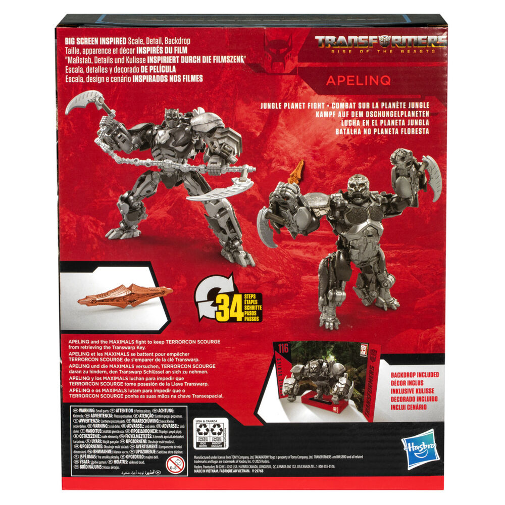 Transformers el despertar de las bestias Generations Studio Series Leader Optimus Primal