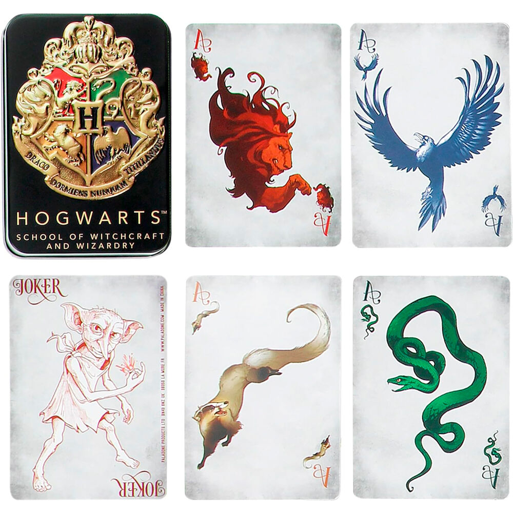 Harry Potter Baraja de Naipes Hogwarts