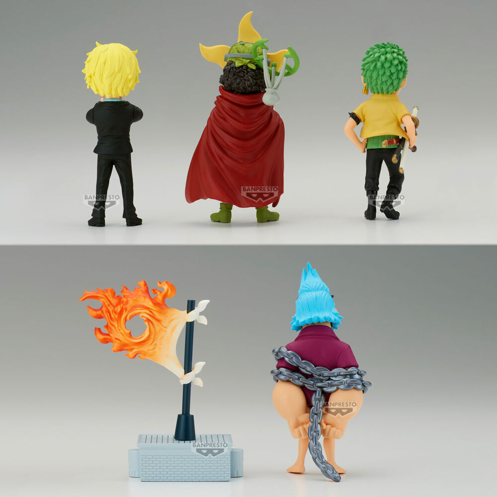 Figura banpresto one piece world collectable enies lobby 2 unidad aleatoria