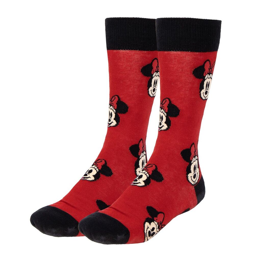 Set 3 calcetines Minnie Disney adulto surtido