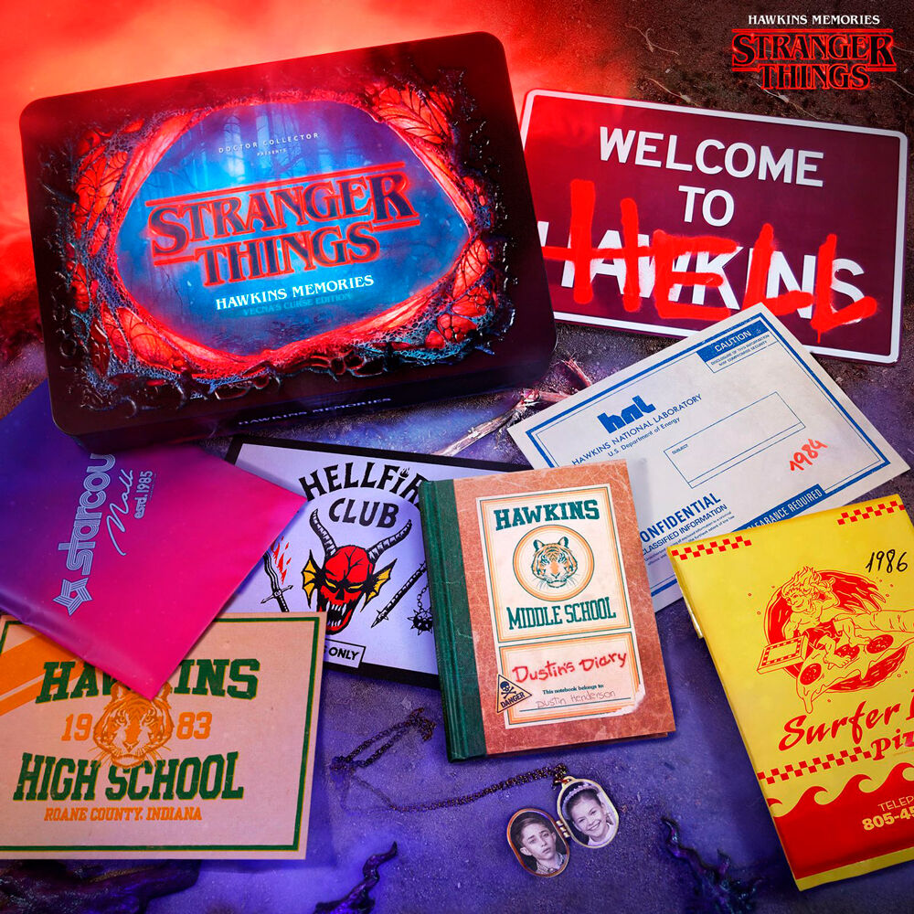 Stranger Things Hawkins Memories Kit Vecna´s Course Limited Edition