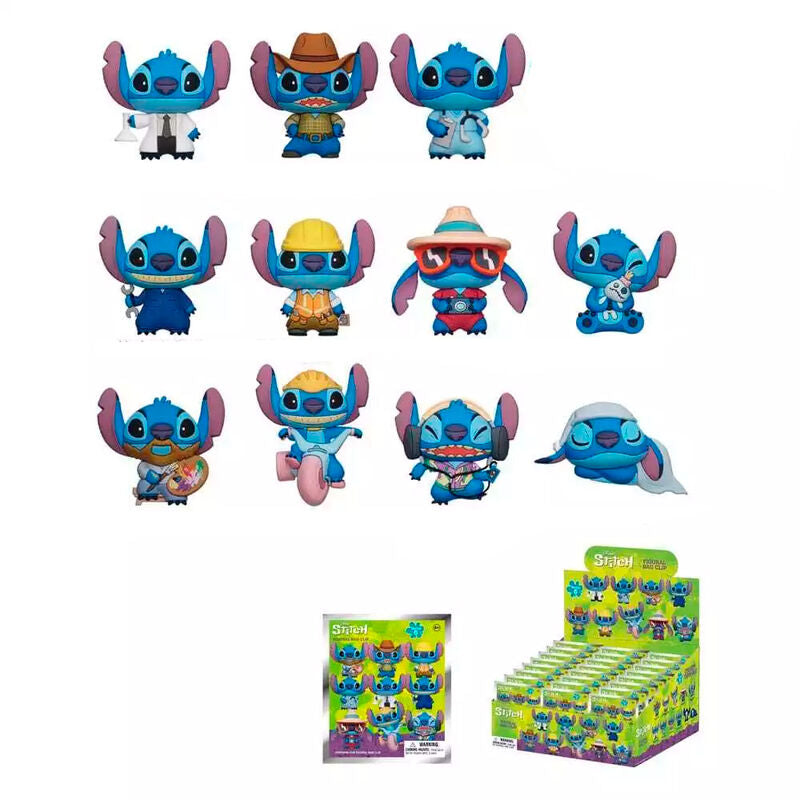 Lilo & Stitch Colgantes PVC 3D Series 6 Expositor (24)