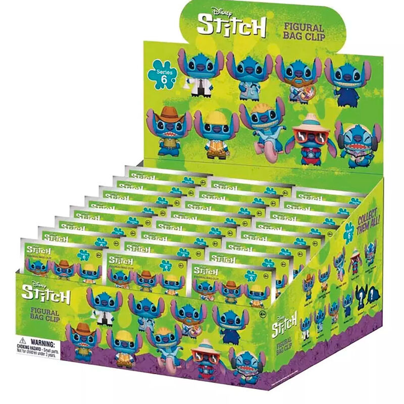 Lilo & Stitch Colgantes PVC 3D Series 6 Expositor (24)