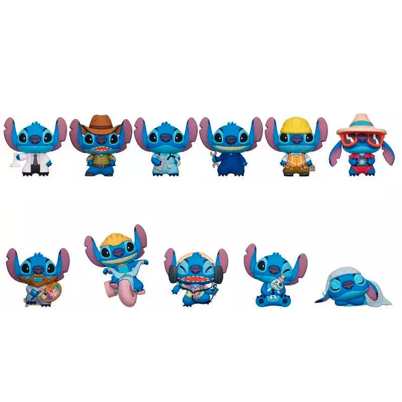 Lilo & Stitch Colgantes PVC 3D Series 6 Expositor (24)