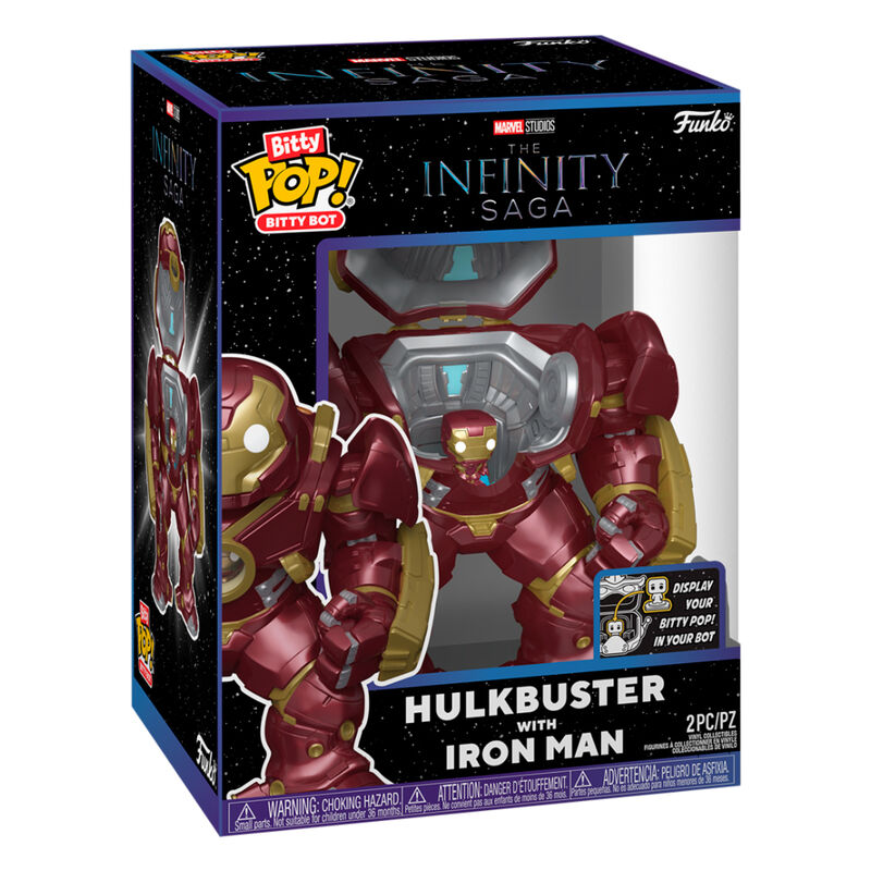 Marvel Figura Bitty POP! Bots Hulkbuster 11,7 cm