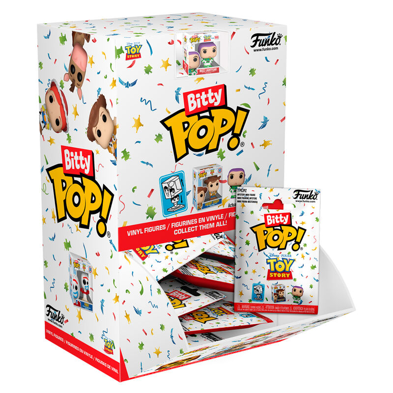 Toy Story Display de 32 Figuras Bitty POP! Vinyl PDQ 2,5 cm