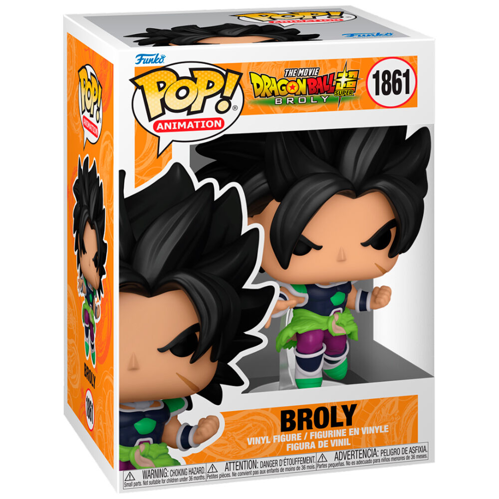 Dragon Ball Super Broly POP Animation Vinyl Broly Funko 9cm