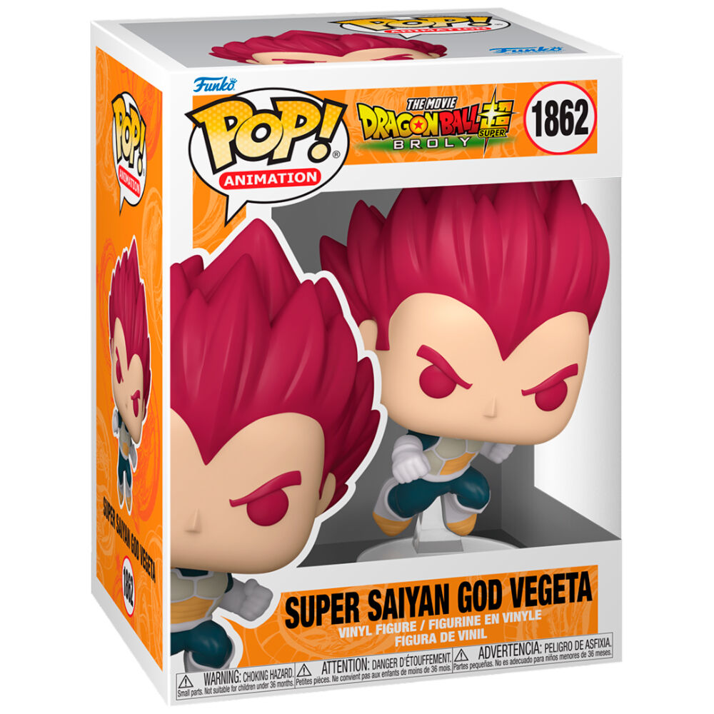 Dragon Ball Super Broly POP Animation Vinyl SSG Vegeta Funko 9cm