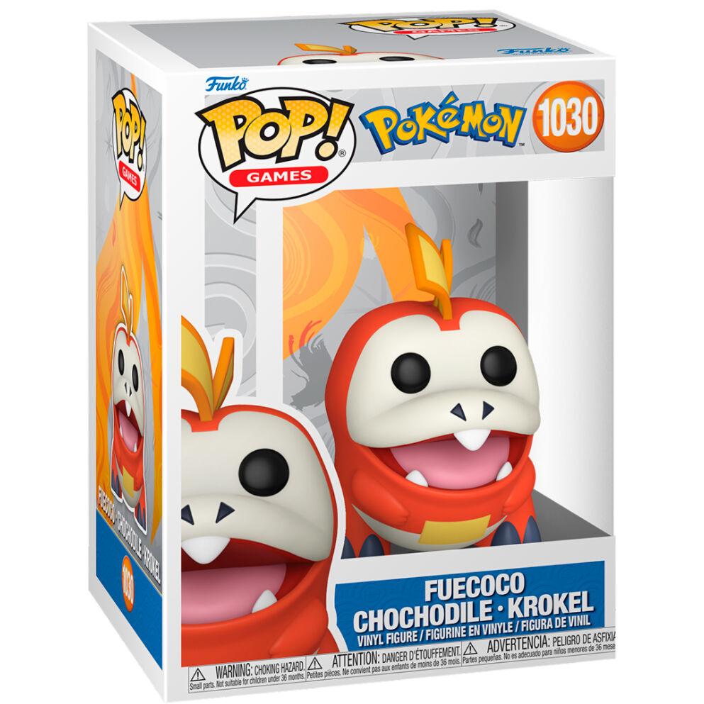 Pokemon POP Games Vinyl Fuecoco Funko 9cm