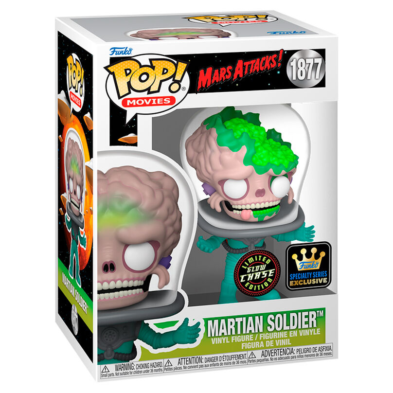 Figura POP Mars Attacks Martian Soldier Exclusive