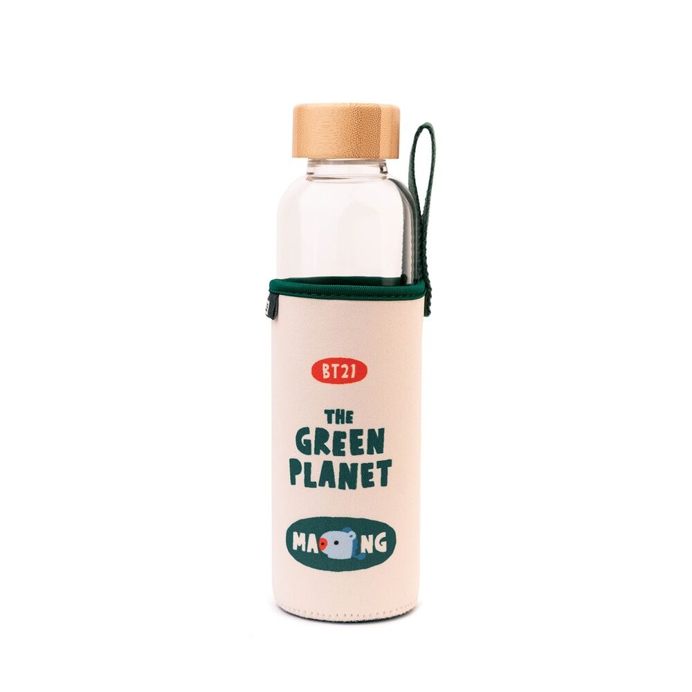 Botella cristal Mang BT21 Frikytopia