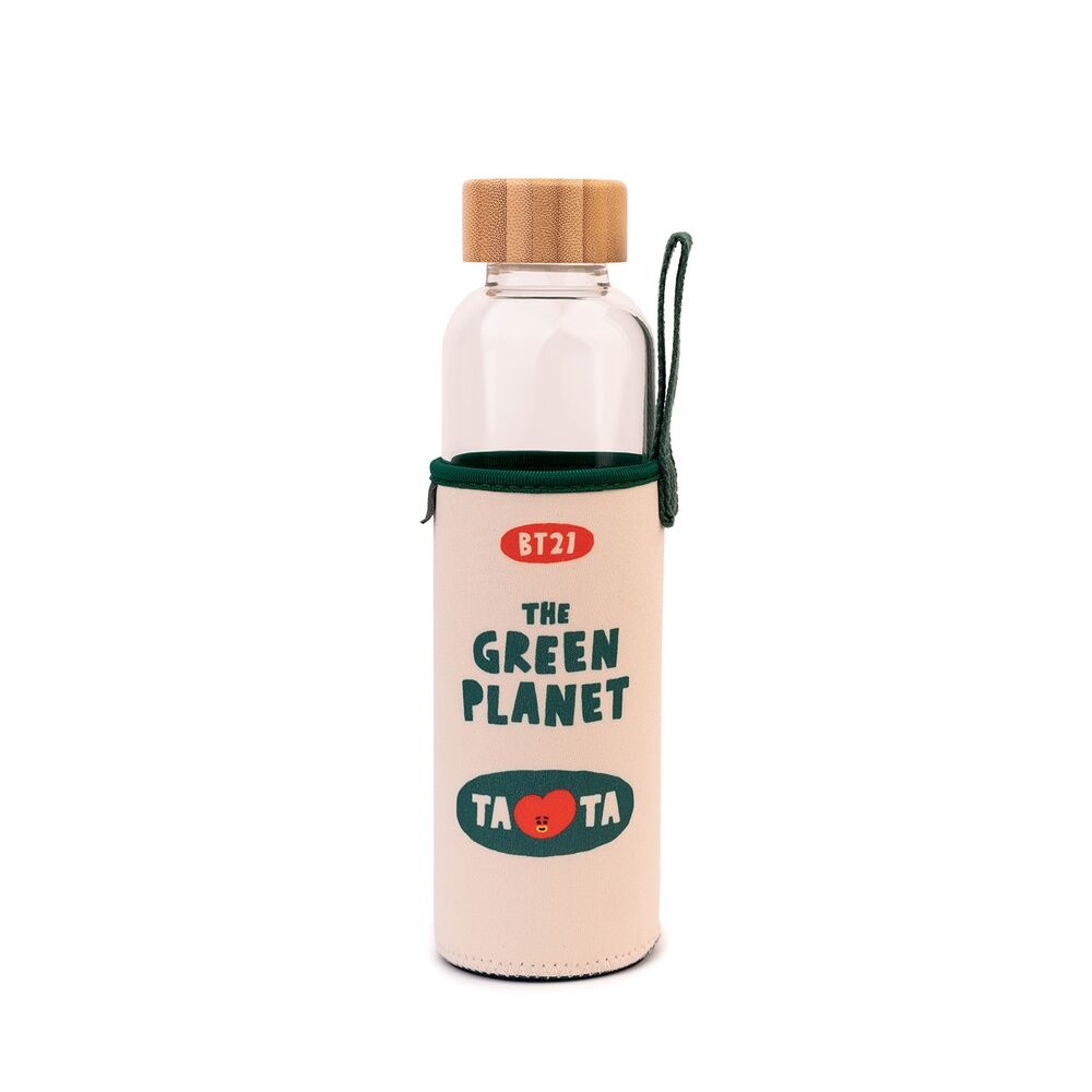 Botella cristal Tata BT21 Frikytopia