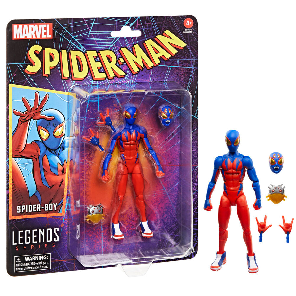 Figura Hasbro Marvel Legends Series Spider-Man Spider-Boy