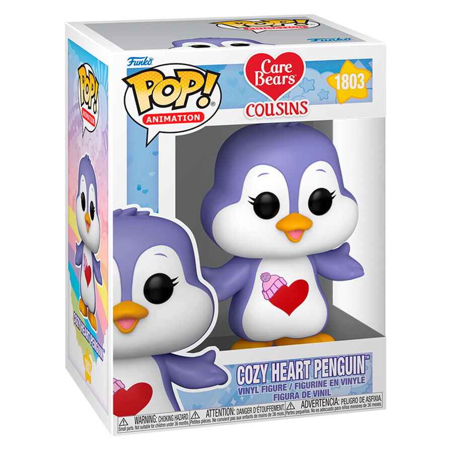 Care Bears Figura POP Animation Vinyl Cozy Heart Penguin 9cm