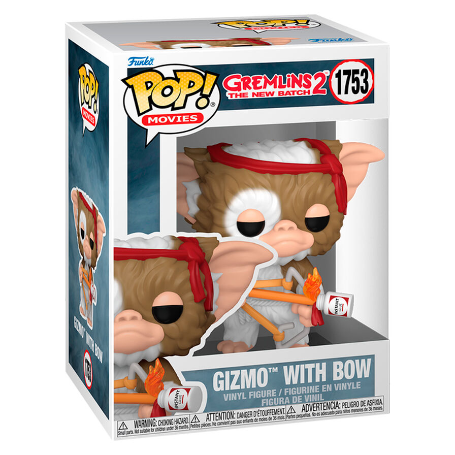 Gremlins POP Movie Vinyl Figura Gizmo with Bow Funko 9cm