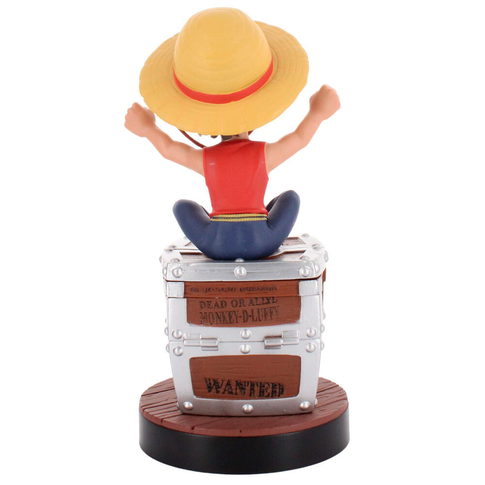 One Piece Soporte Cably Guys Luffy Wanted Poster 21 cm