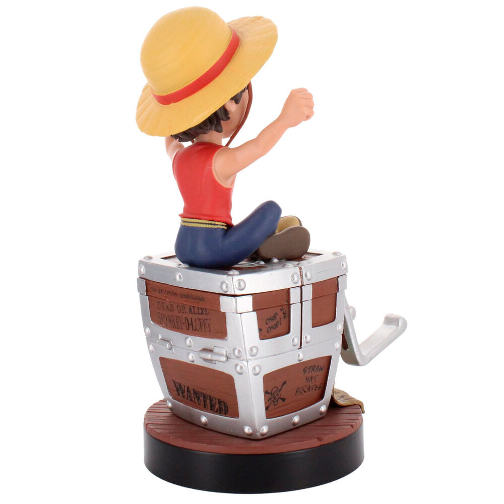 One Piece Soporte Cably Guys Luffy Wanted Poster 21 cm